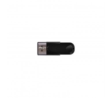 Pny Attaché 4 2.0 64Gb 64Gb Usb 2.0 Tipo A Negro Unidad Fla