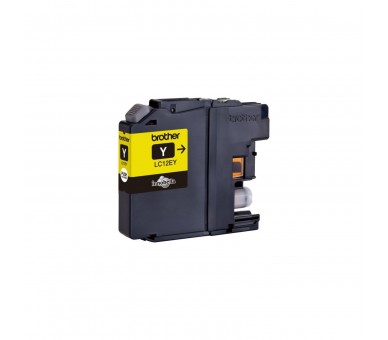 Cartucho Tinta Brother Lc12Ey Amarillo 1200 Paginas