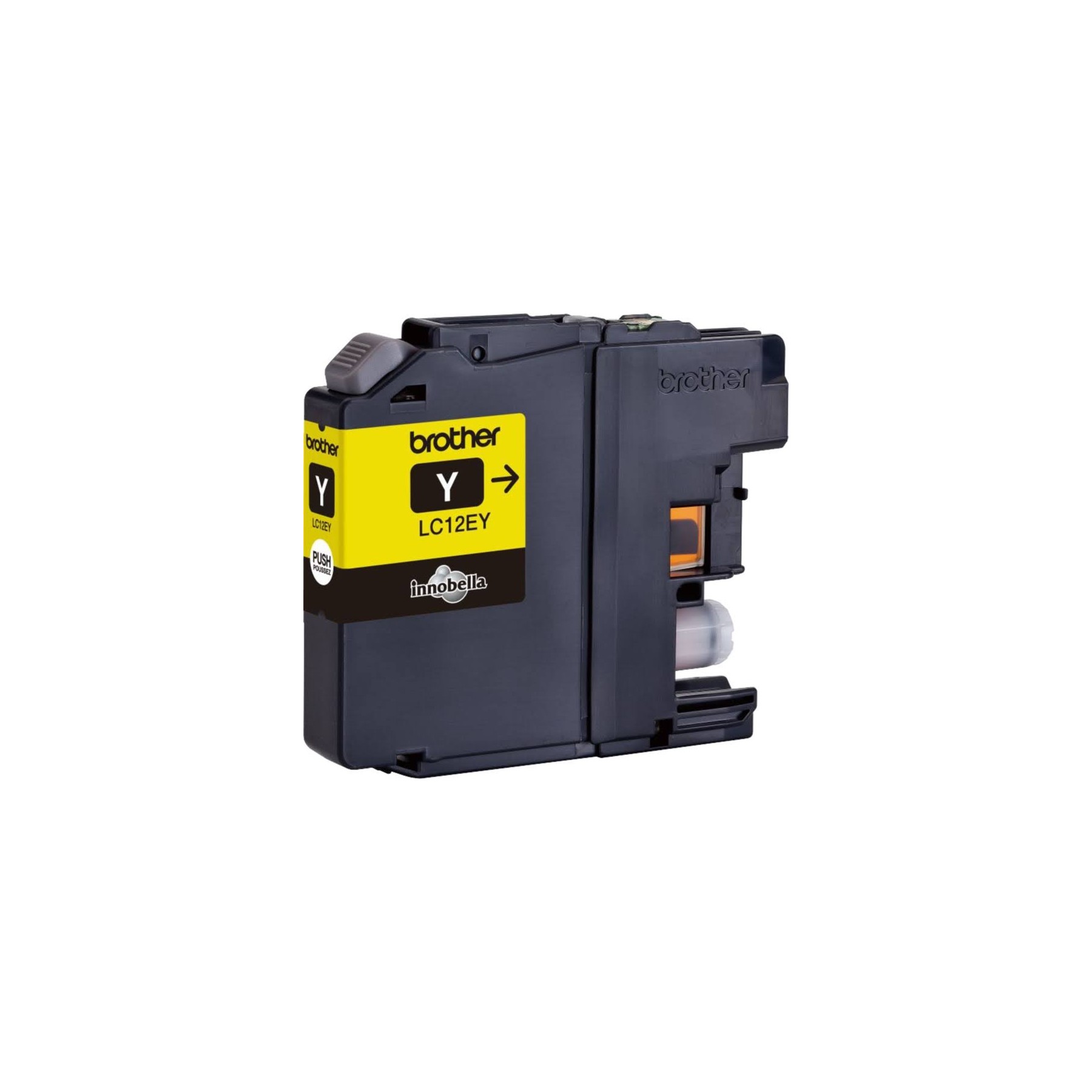 Cartucho Tinta Brother Lc12Ey Amarillo 1200 Paginas