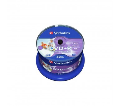 Verbatim Dvd+R Azo 4.7Gb 16X Wide Printable Surface No-Id, P