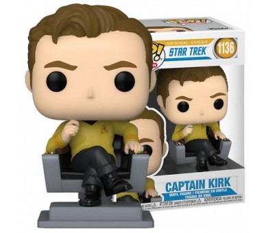 Funko POP! Star Trek TOS: Captain Kirk Chair (1136)