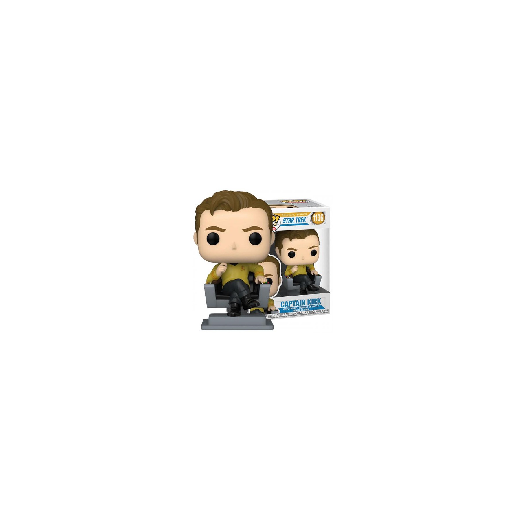Funko POP! Star Trek TOS: Captain Kirk Chair (1136)
