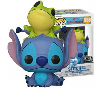 Funko POP! Disney Stitch: Stitch w/Frog (986) EXM