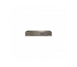 Switch 10 Puertos Ip - Com 8 Puertos Gigabit Ethernet 2 Puer