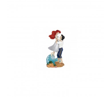 Figura Decorativa Enesco Disney La Sirenita Ariel Y El Prínc