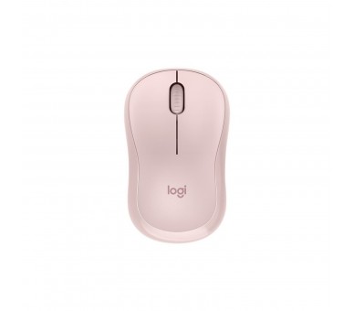 Mouse Raton Logitech M240 Optico Bluetooth Silent Rosado