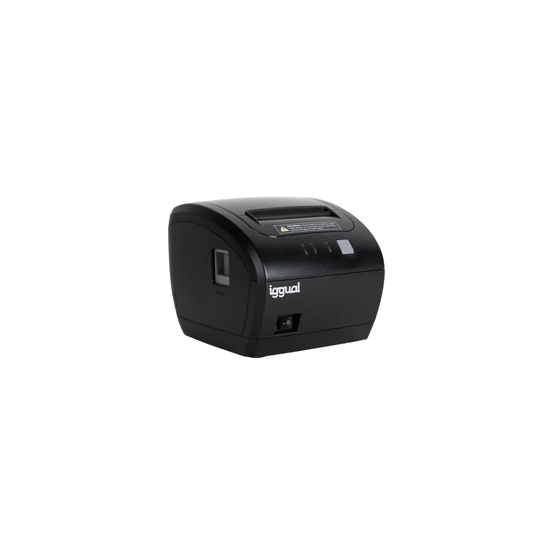 Iggual Impresora Térmica Tp Easy 80 Usb+Rj11 Negra