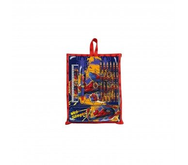 Set Papeleria En Bolsa Spiderman Marvel
