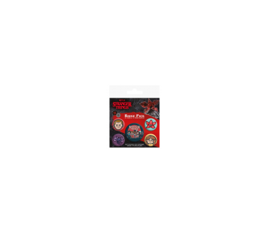 Paquete De Insignias Stranger Things