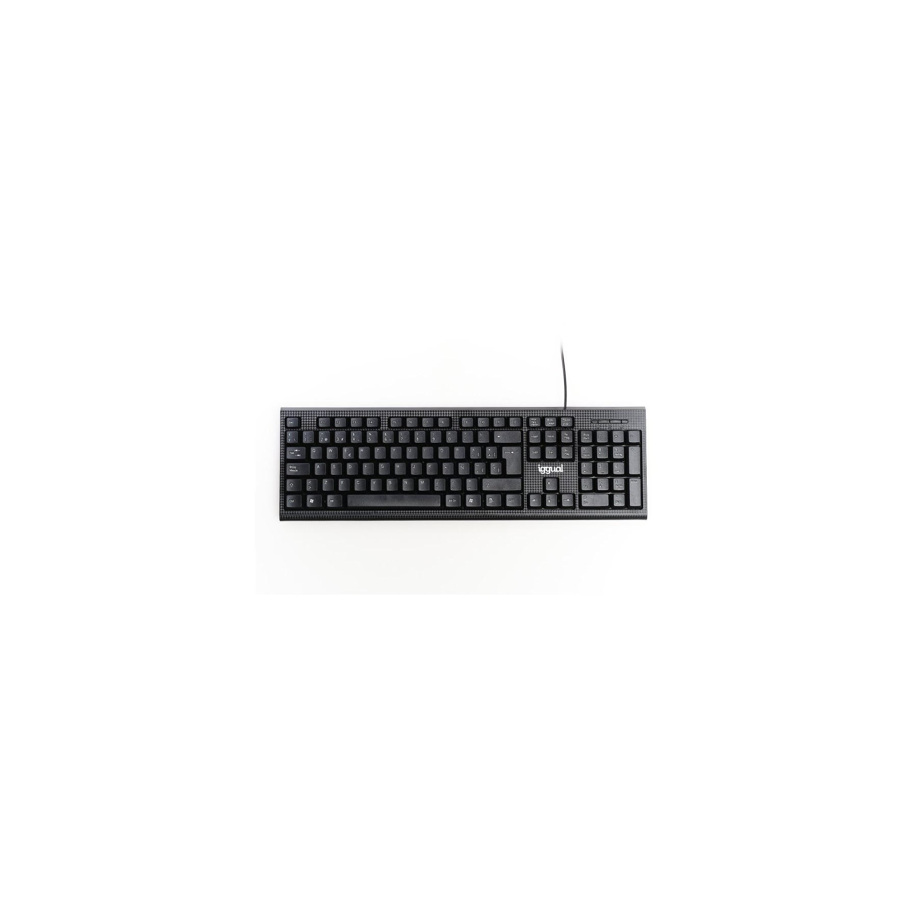 Iggual Teclado Estándar Ck-Business-105T Negro