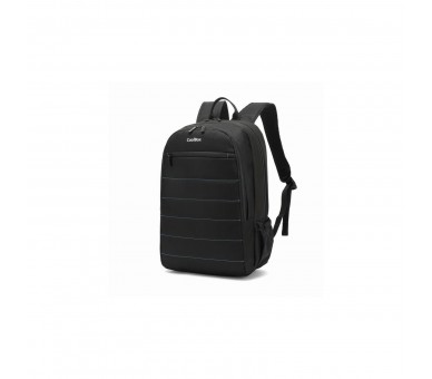 Coolbox Mochila Portatil 15.6" Negro - Impermeable