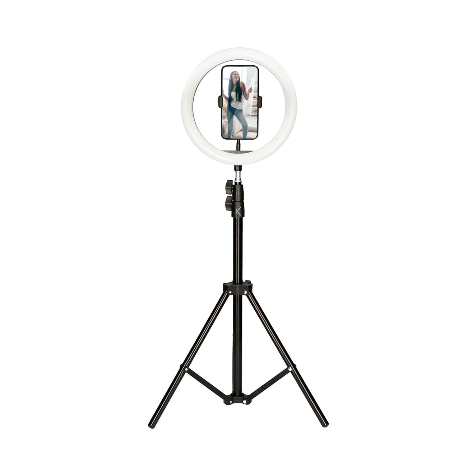 Ksix Bxyoutub02 Aro De Luz Y Soporte Trípode Para Smartphone