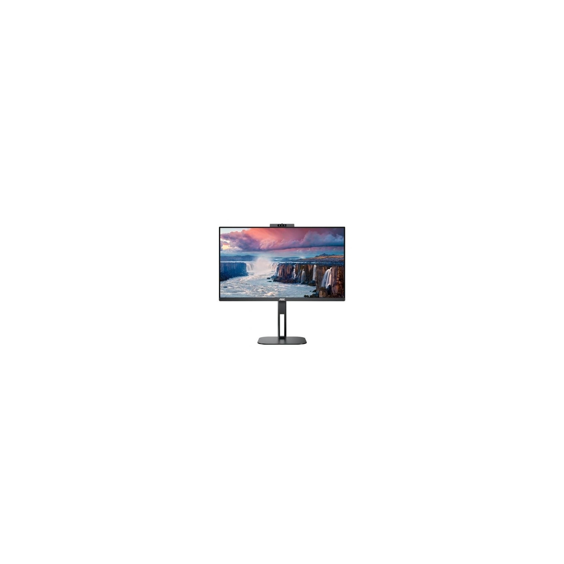 Monitor Profesional Aoc 24V5Cw/Bk 23.8"/ Full Hd/ Webcam/ Mu