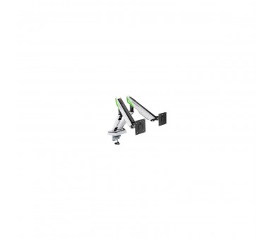 Soporte Gaming Para 2 Monitores Aisens Dt38Tsr-345/ Hasta 16