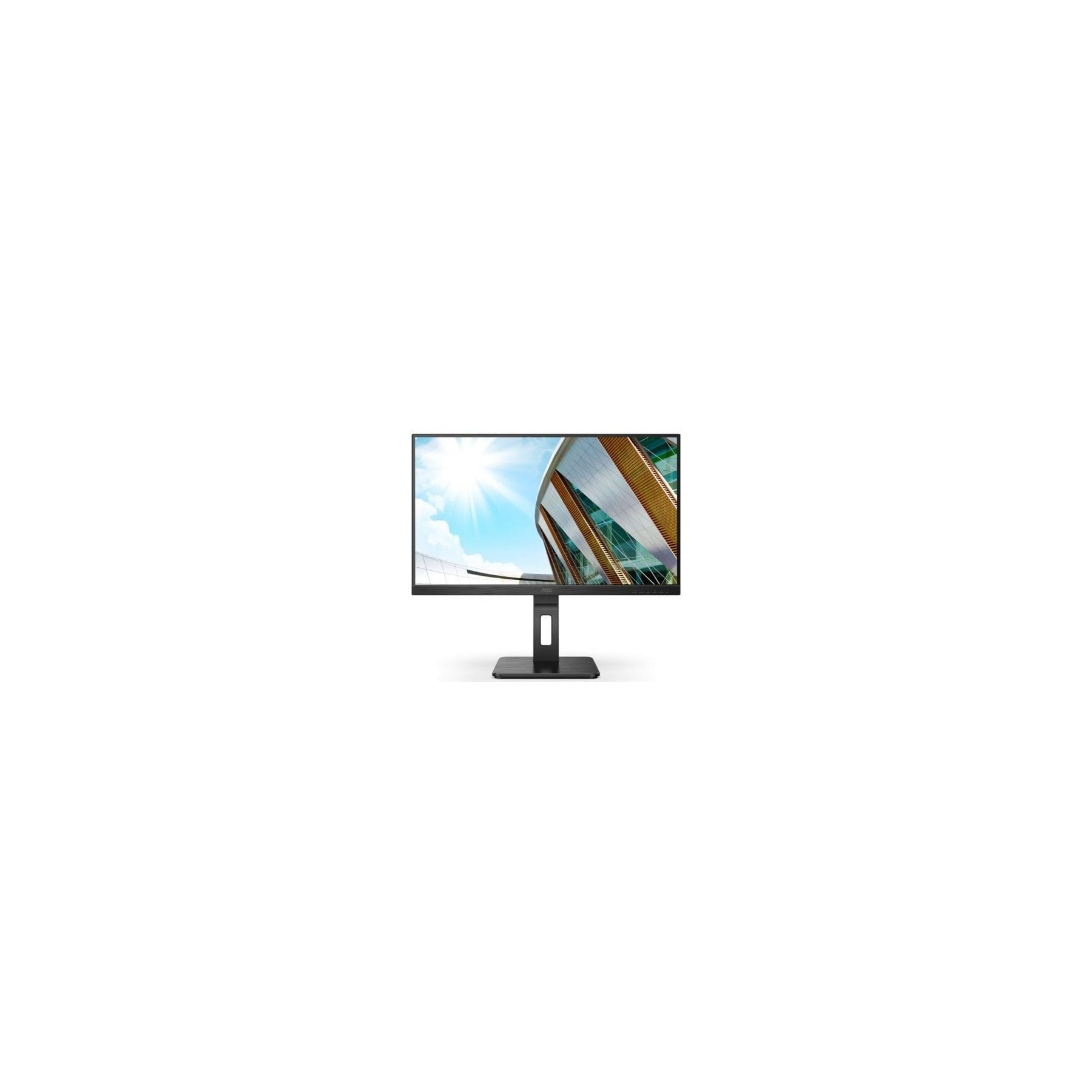 Monitor Profesional Aoc U27P2Ca 27"/ 4K/ Multimedia/ Negro