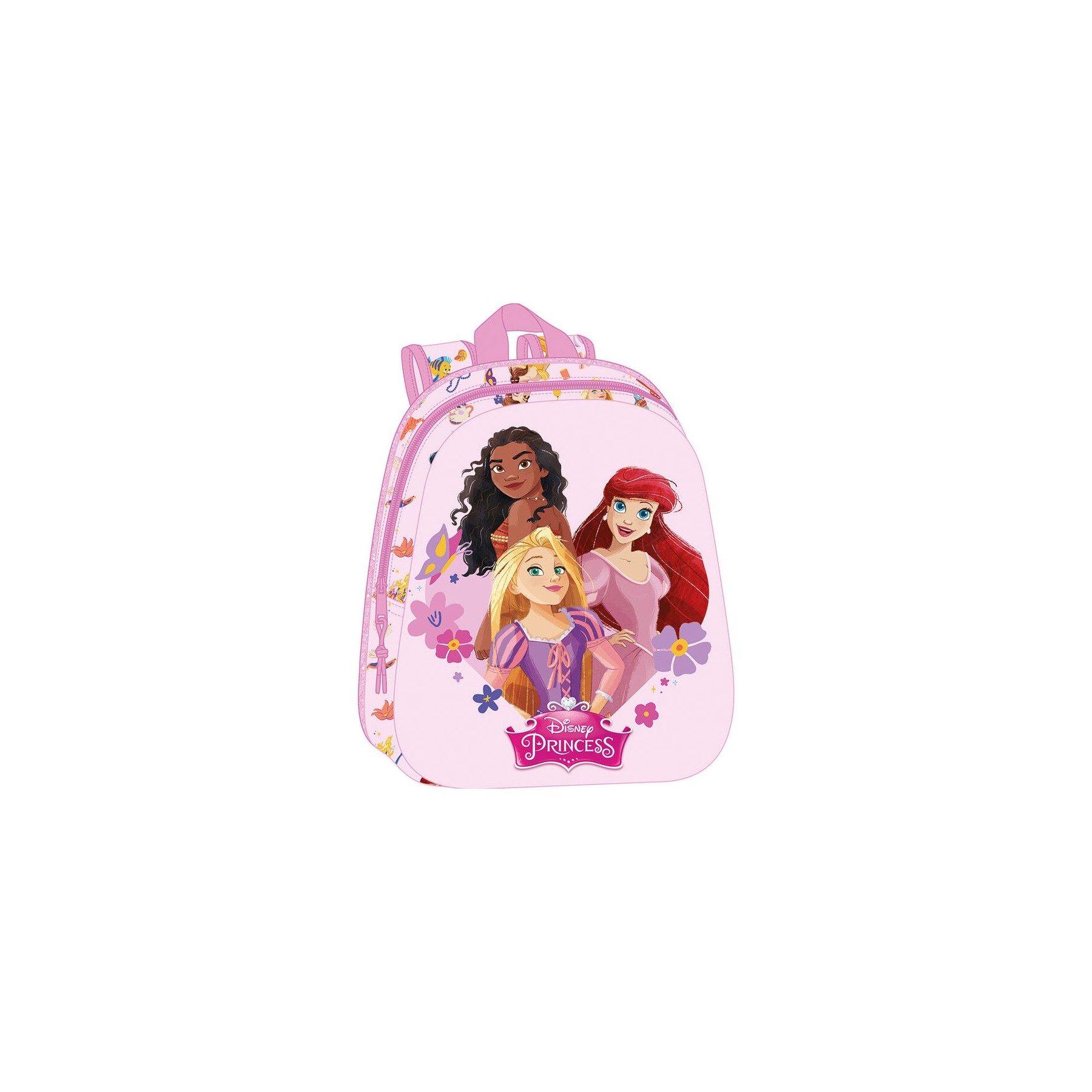 Mochila 3D Princesas Disney 33Cm
