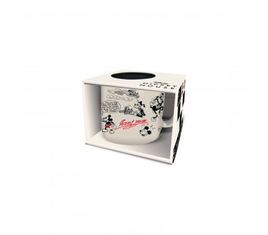 Taza De Desayuno Mickey Mouse Vintage 400 Ml