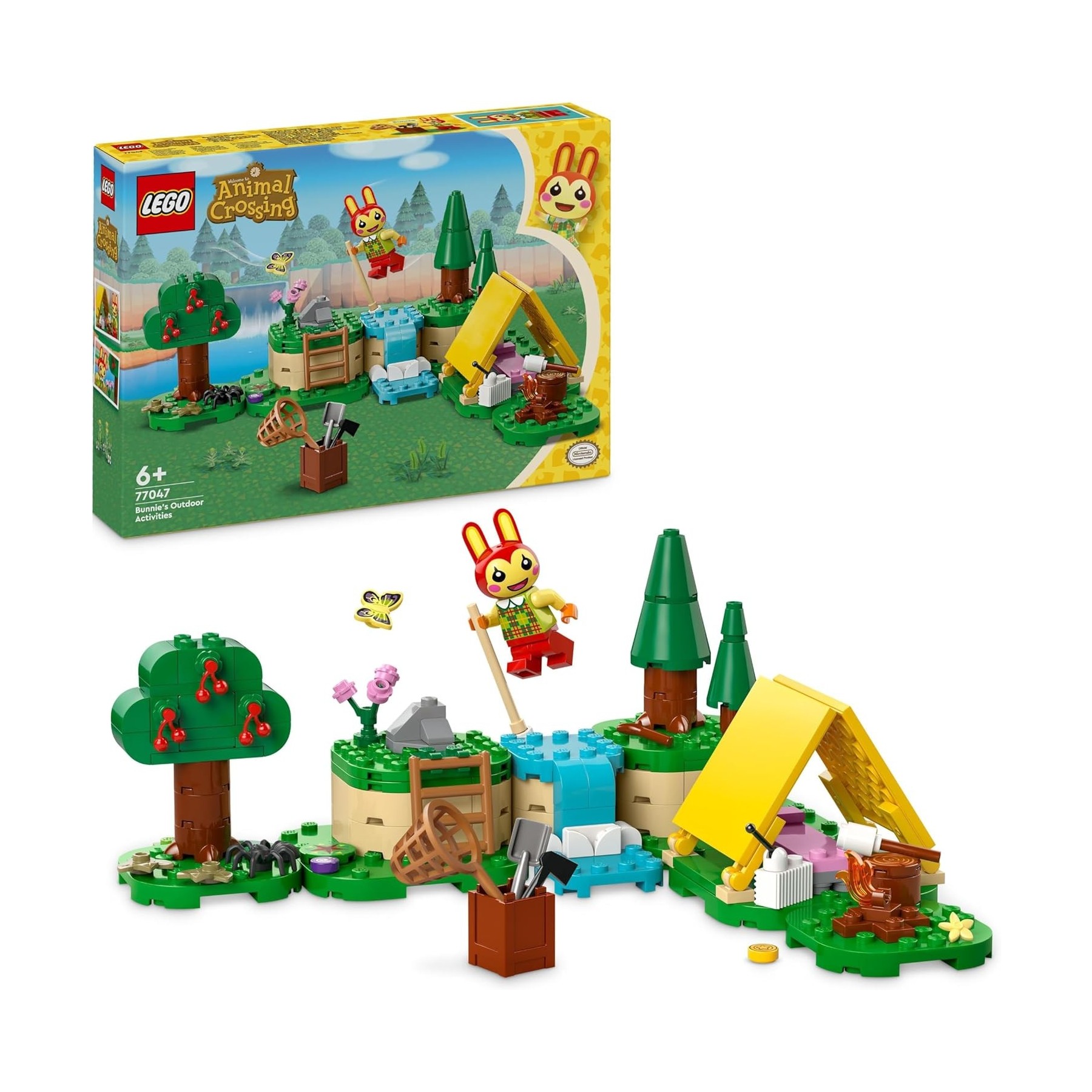 Lego Animal Crossing Actividads Al Aire Libre Con Coni