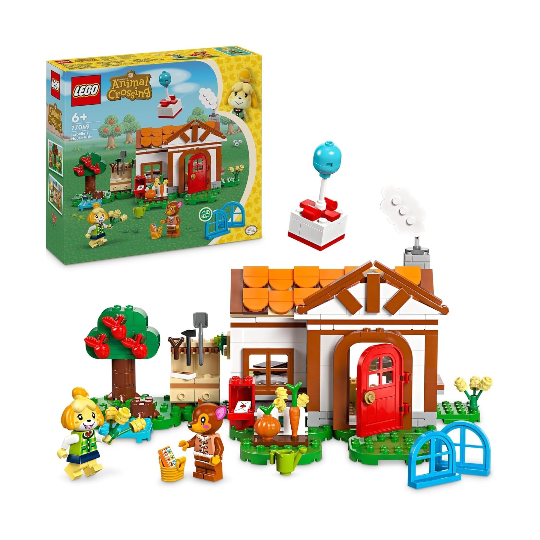 Lego Animal Crossing La Visita De Canela