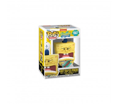 Figura Pop Bob Esponja Krusty Krab Pizza Spongebob