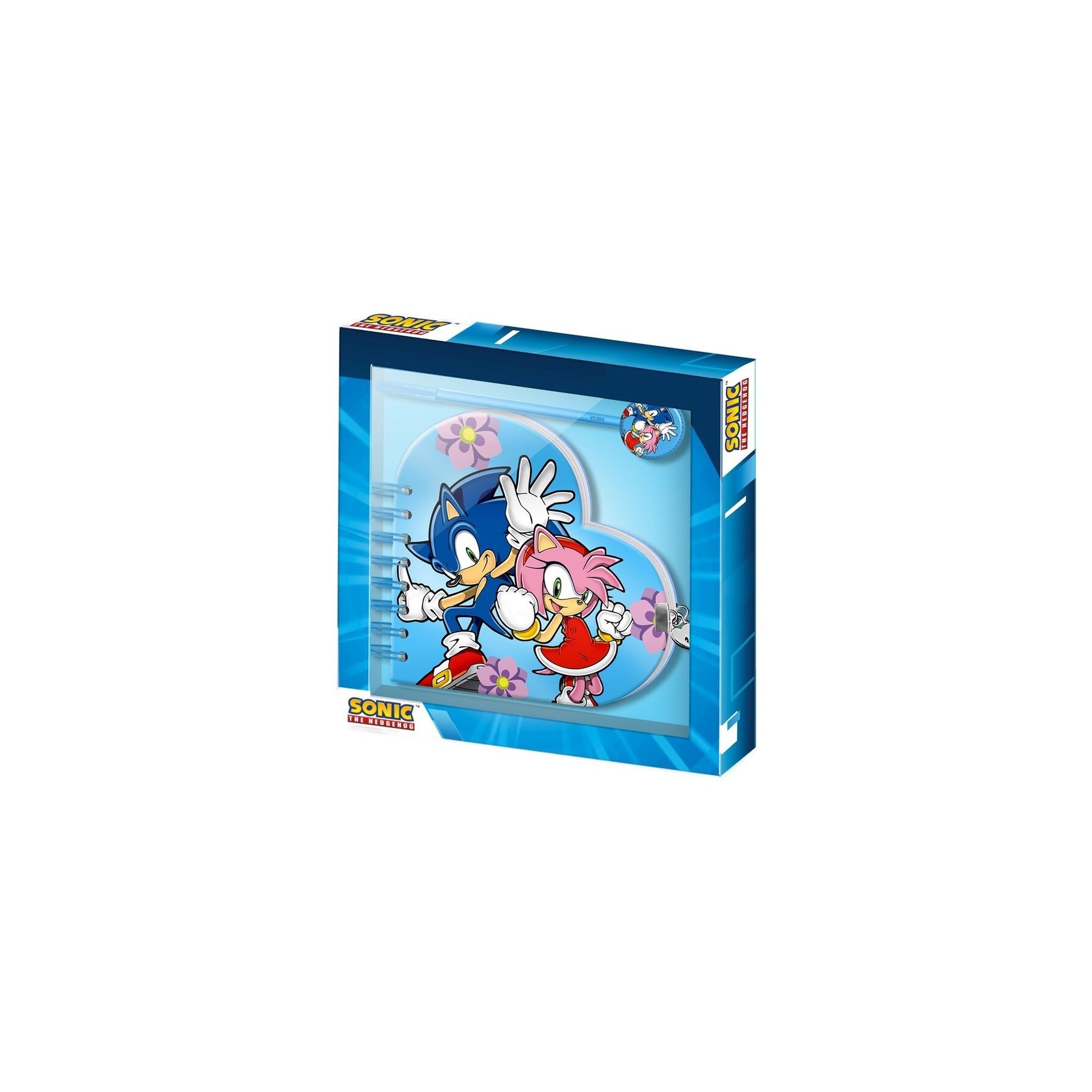 Set Diario + Boligrafo Sonic The Hedgehog