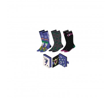 Pack Calcetines 3 Piezas Joker Talla 38/45