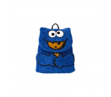 Mochila Peluche + Monedero Cookie Monster Barrio Sesamo Loun