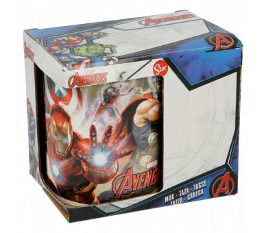 Taza Marvel Avengers Dust Caja Regalo 325Ml