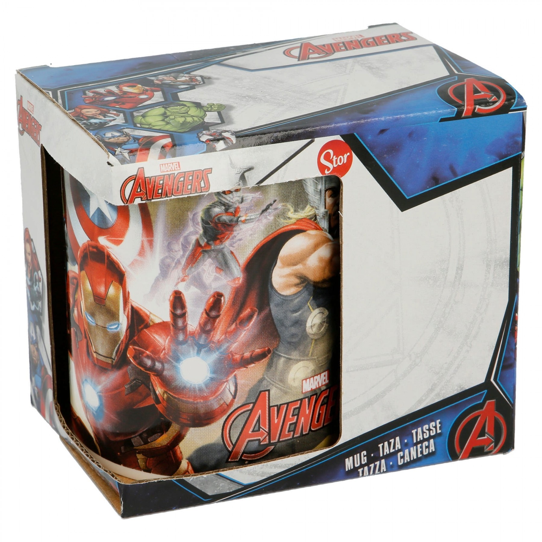 Taza Marvel Avengers Dust Caja Regalo 325Ml