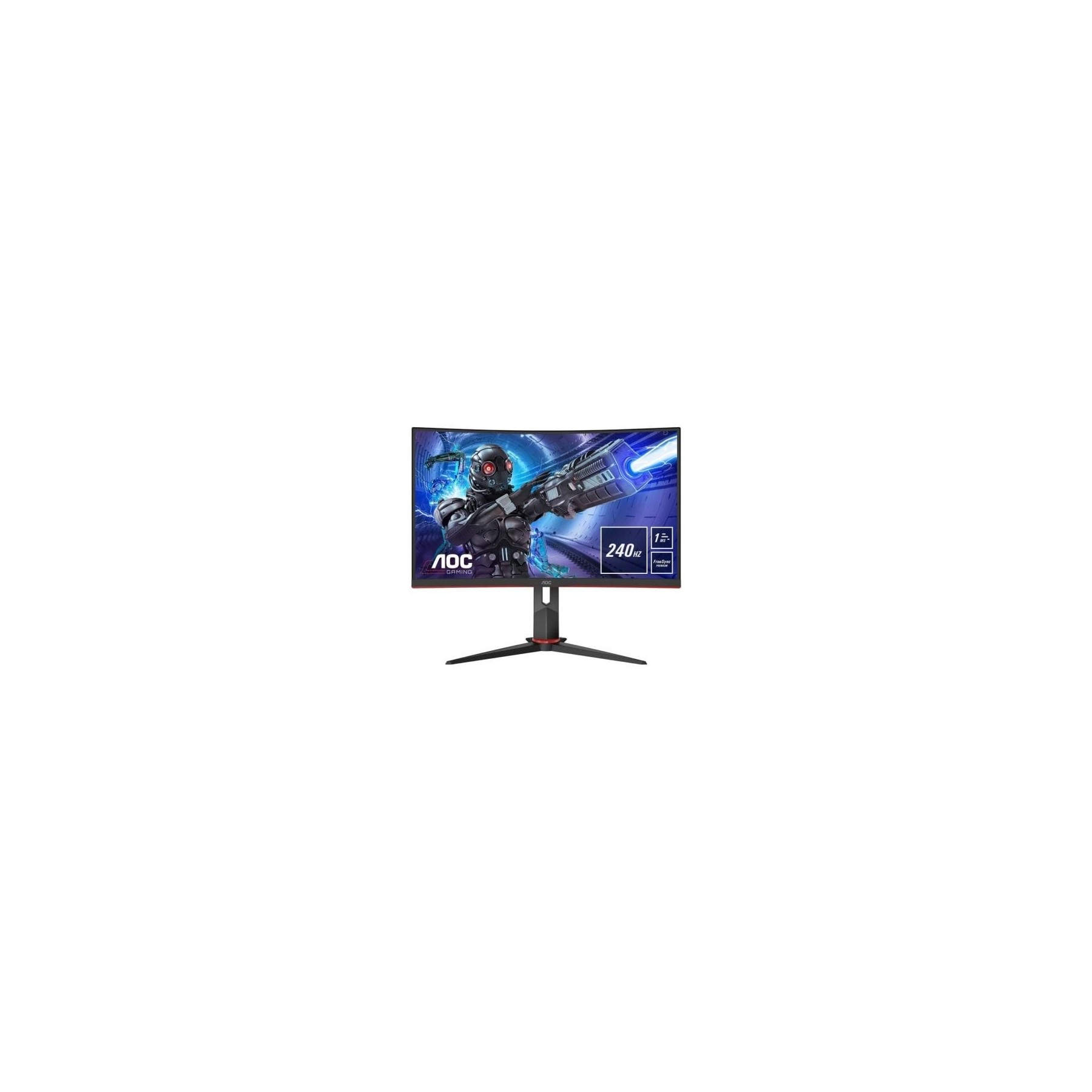 Monitor Gaming Curvo Aoc C32G2Ze 31.5"/ Full Hd/ 1Ms/ 240Hz/