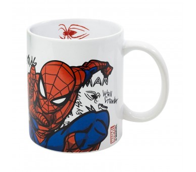 Taza De Cerámica De 325 Ml En Caja Regalo De Spider-Man
