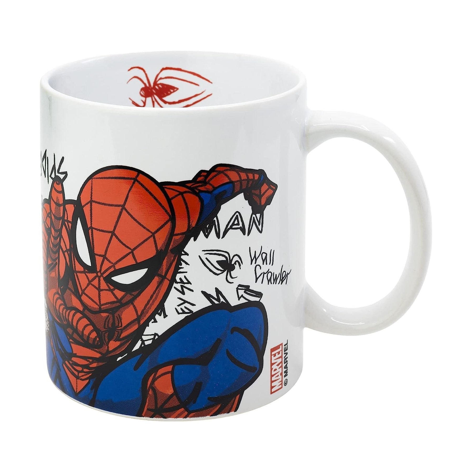 Taza De Cerámica De 325 Ml En Caja Regalo De Spider-Man