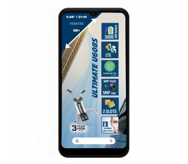 Smartphone Energizer ULTIMATE U608S 4G 6.08" 2+32GB Black EU