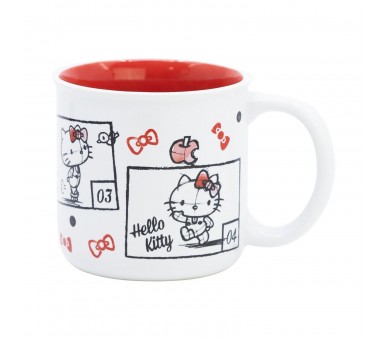 Taza Ceramica Desayuno 400Ml Hello Kitty