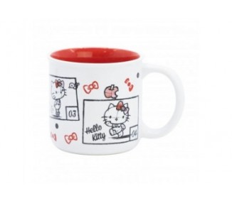 Taza Ceramica Desayuno 400Ml Hello Kitty