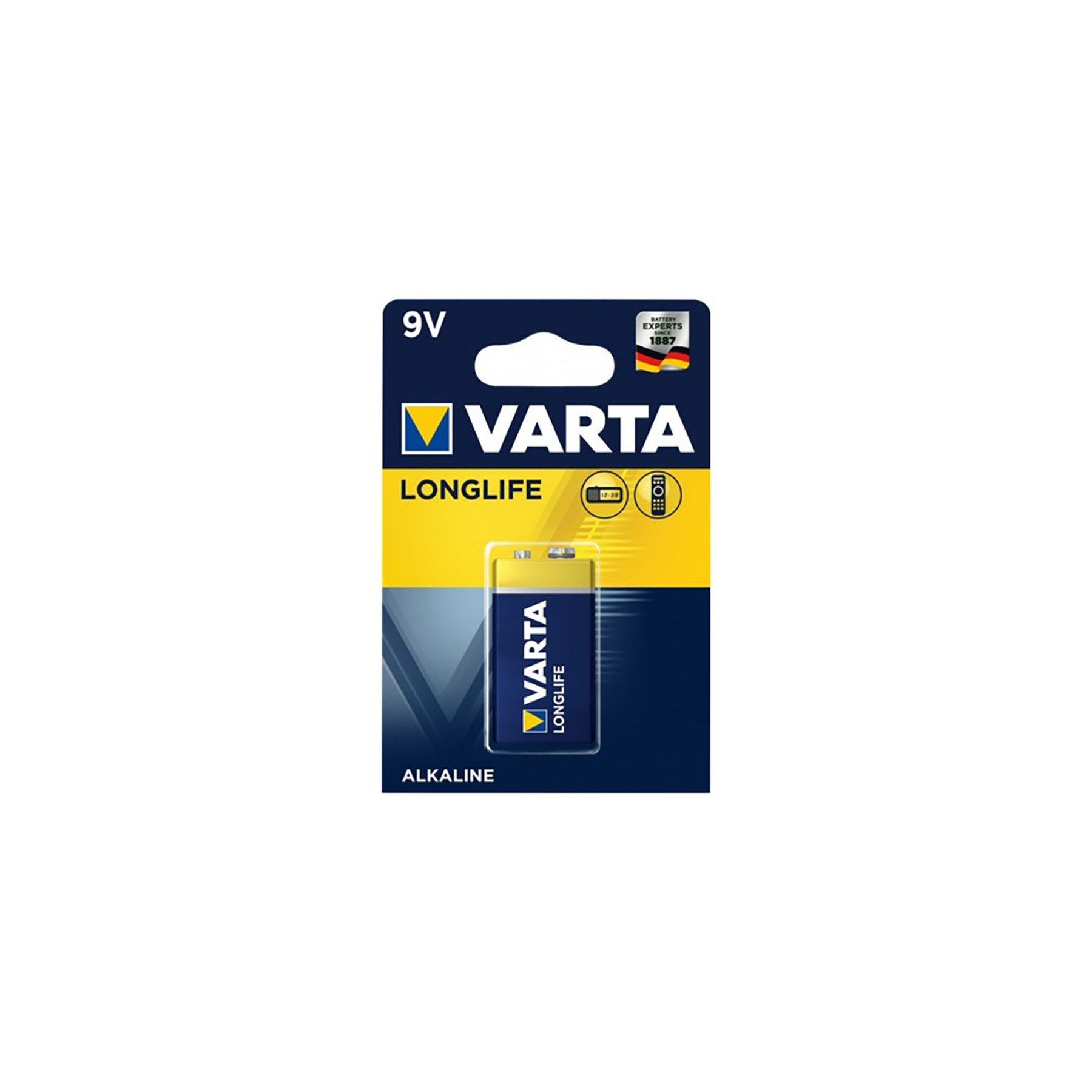 Blister Pilas Varta Alcalina Energy Loonglife 6Lr61 9V