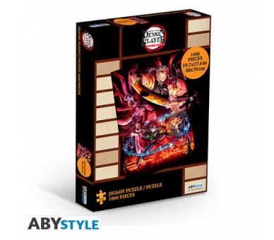 Demon Slayer Jigsaw Puzzle 1000 Pezzi Key Art