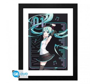 Hatsune Miku Framed Print: -01- 30x40