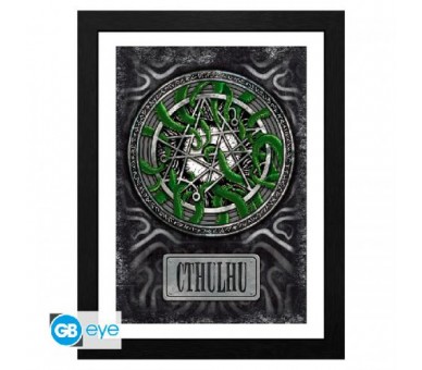 CTHULHU Framed Print: Necronomicon 30x40