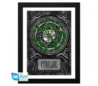 CTHULHU Framed Print: Necronomicon 30x40