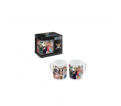 Taza Ceramica 325 Ml Crew Battle One Piece
