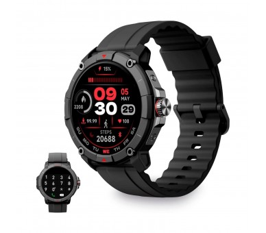 Ksix Compass Negro / Smartwatch 1.38"