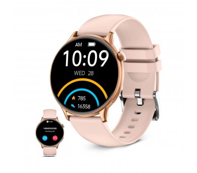 Ksix Core 2 Rosa / Smartwatch Amoled 1.43"