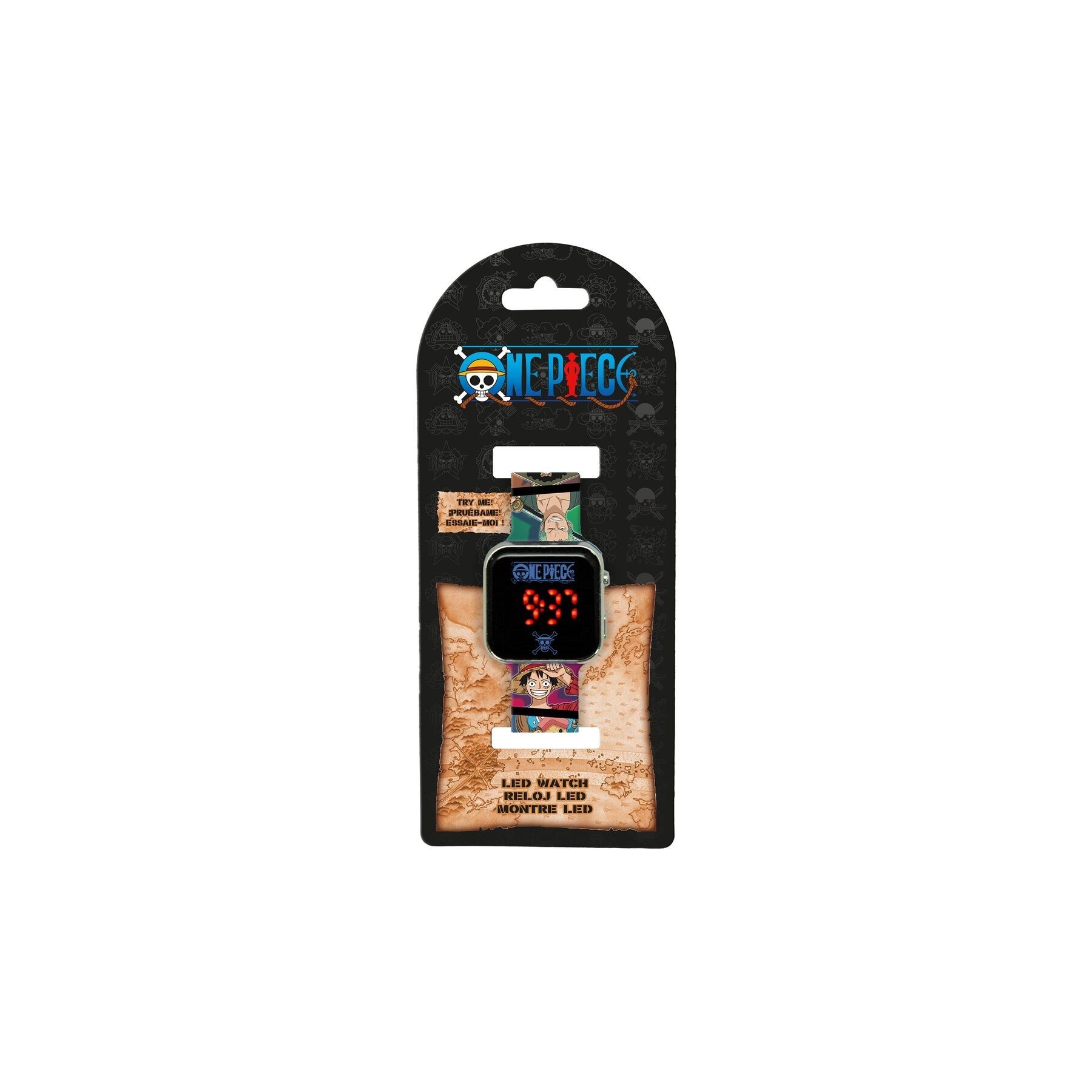 Reloj Led One Piece Reloj Led One Piece