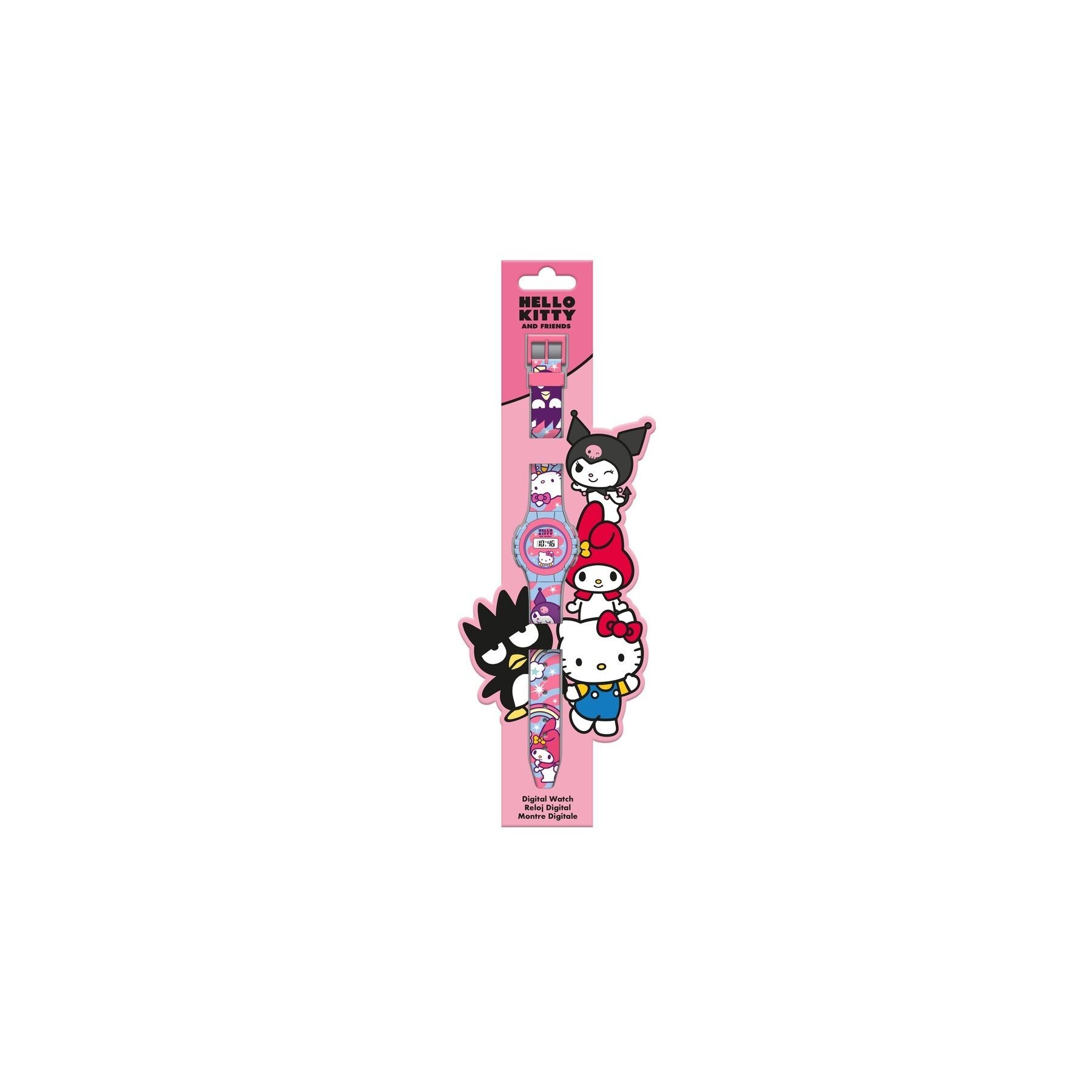 Reloj Digital Hello Kitty And Friends 6 Unidades