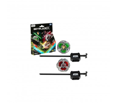 Juego Hasbro Beyblade X Star Wars Luke Skywalker Vs Darth Va