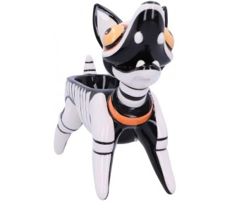 Figura Nemesis Now Diego Dog Con Bandeja Portaobjetos 22Cm