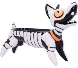 Figura Nemesis Now Diego Dog Con Bandeja Portaobjetos 22Cm