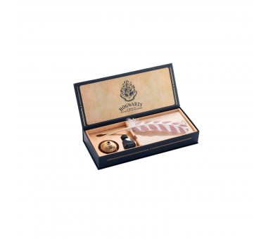 Estuche Pluma + Tintero Hogwarts Harry Potter