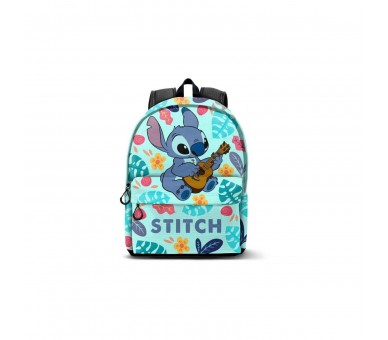 Mochila Guitar Stitch Disney 44Cm Adaptable